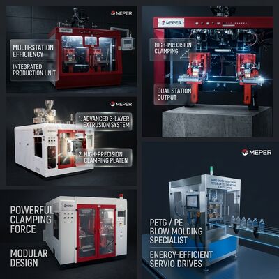 Variable Frequency Blow Molding Equipment for 10L Plastic Jars