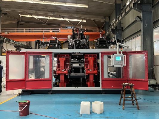 600mm Plate Stroke PE Extrusion Blow Molding Machine For 10l Max Volume Capacity
